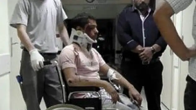 Konya'da motosiklet devrildi 2 yaralı