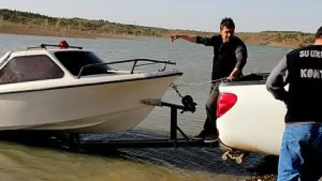 Seydişehir Taraşçı Göleti'nde denetim