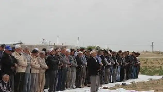 Karapınar'da yağmur duası yapıldı