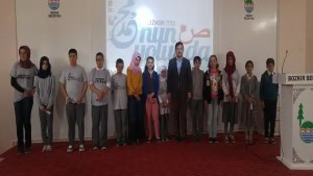Bozkır'da hadis ezberleme ve kısa film yarışması