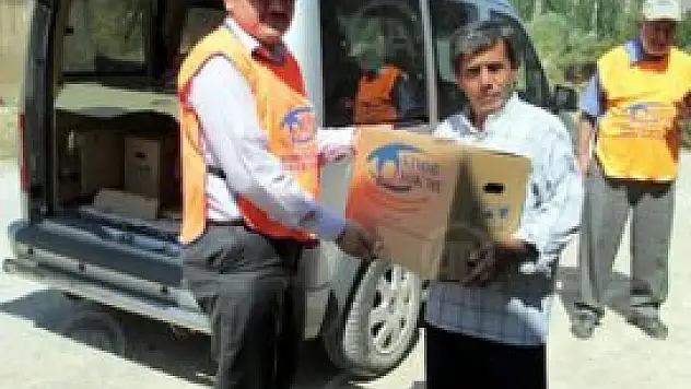 Ramazan yardımları ihtiyaç sahiplerine ulaştırıldı