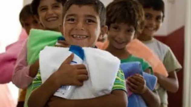 Temiz su ve sabun çocukları 'büyütüyor'