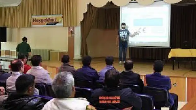 Seydişehir'de Sebeltaş çalışanlarına seminer