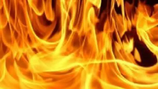 Konya'da saman yangını