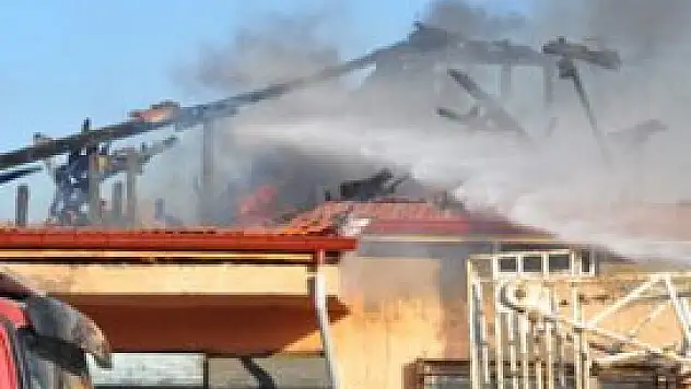 Konya'da yangın faciası