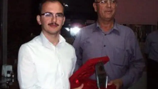 Hüyük Kaymakamı Yunak'a veda yemeği