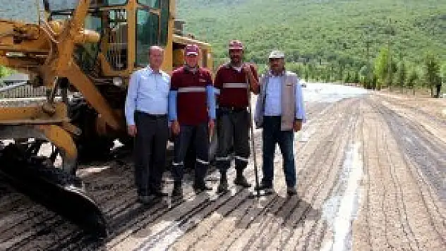 Seydişehir'de asfalt çalışmaları
