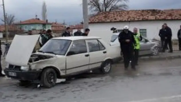 Ereğli'de trafik kazası: 1 yaralı