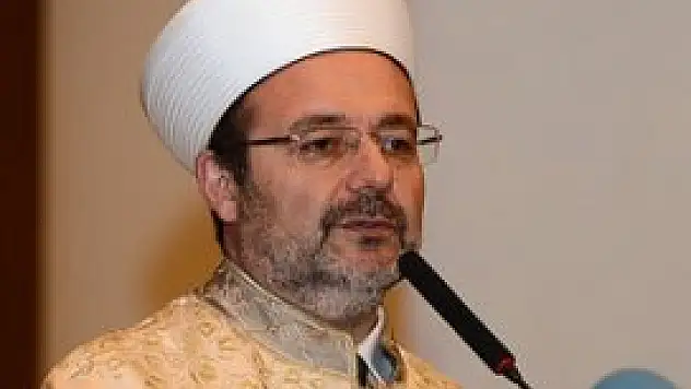 Görmez'den huzur ve kardeşlik temennisi