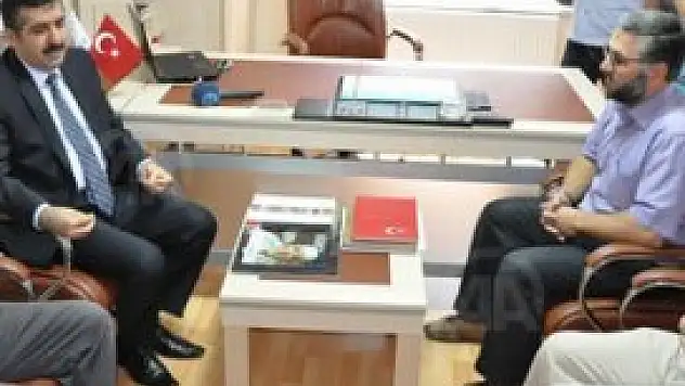 Vali Doğan'dan Dost Eli'ne veda ziyareti