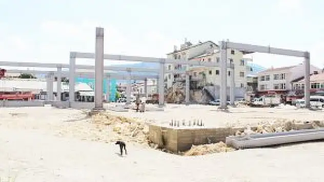 Bozkır kapalı pazar çok yakında hizmete girecek