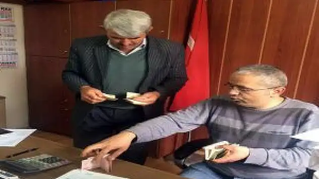 Derebucak Belediyesi'nden 'yerinde tahsilat' hizmeti