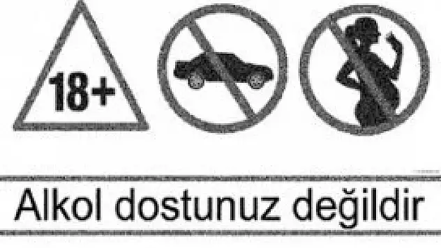 Alkollü içki ambalajlarında işaretli uyarı dönemi