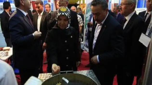 Seydişehir leblebisi Konya Uluslararası TÜYAP Fuarında tanıtıldı