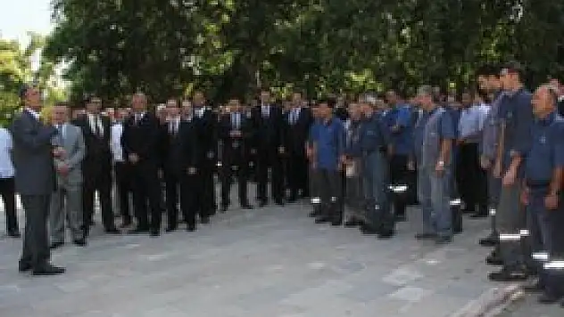 Konya Şeker çalışanları bayramlaştı