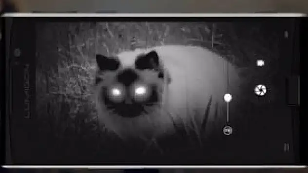 Dünyanın ilk gece görüş kameralı telefonu