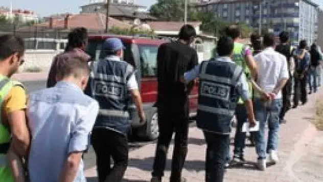 Hırsızlık operasyonunda 7 kişi tutuklandı