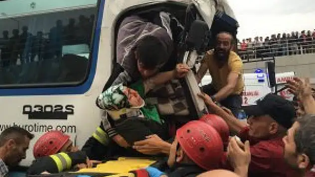Konya'da zincirleme trafik kazası: 36 yaralı