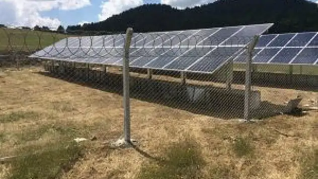 Derebucak'ta su pompalarının enerjisi güneşten