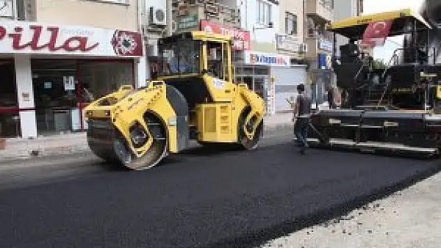 Seydişehir'de asfalt çalışmaları