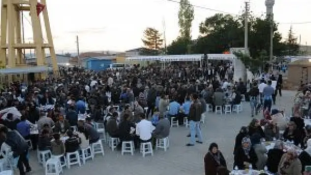 7 mahalle Akörenkışla iftar programında buluştu