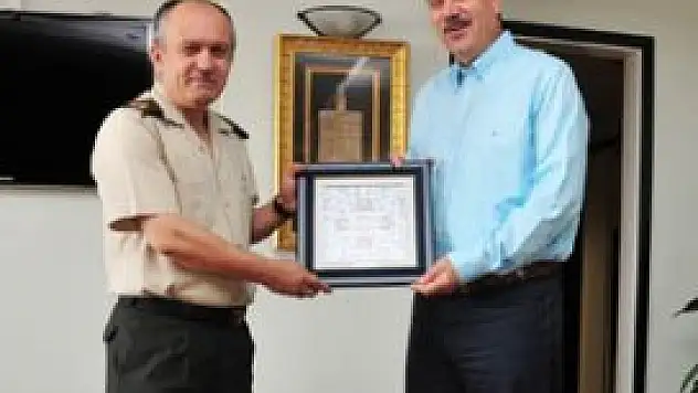 KTB'ye Tuğgeneral Karakoç'tan veda ziyareti