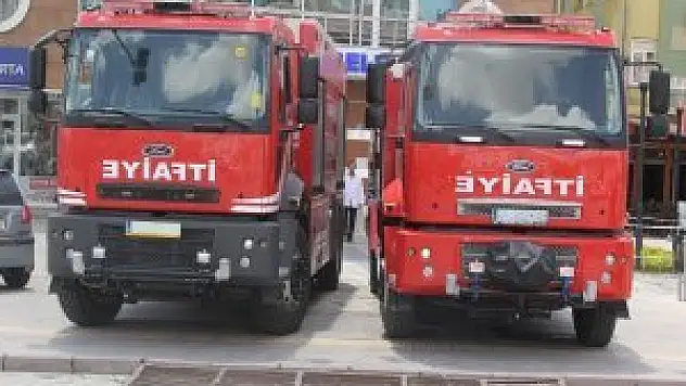 Cihanbeyli İtfaiyesine 3 yeni araç