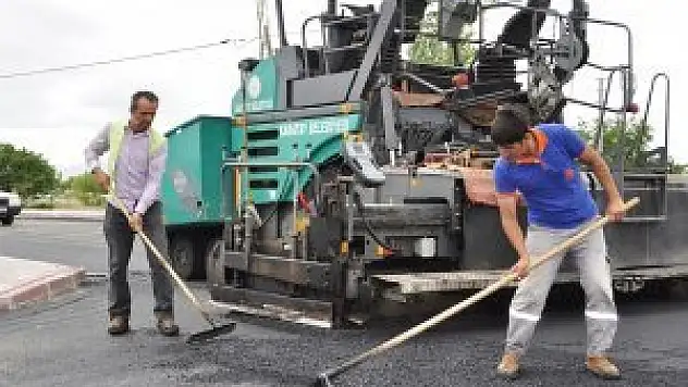 Karatay'da asfalt çalışmaları devam ediyor