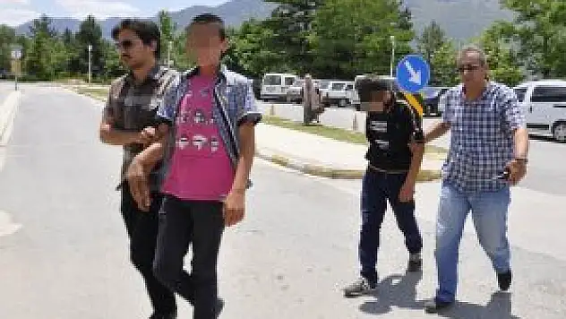 Seydişehir'de iki hırsızlık şüphelisi yakalandı
