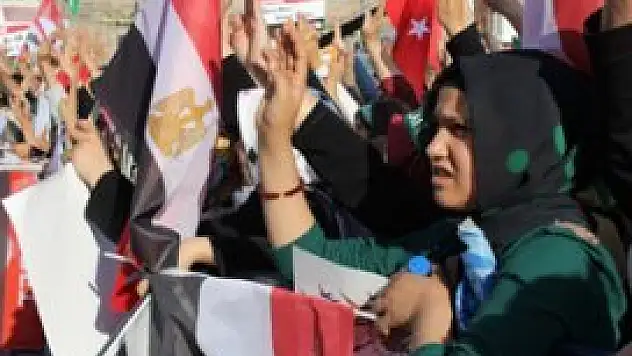 Konya'dan Mısır'a haykırdılar!