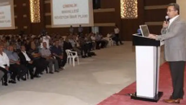 Karatay'da revizyon imar planı tanıtıldı