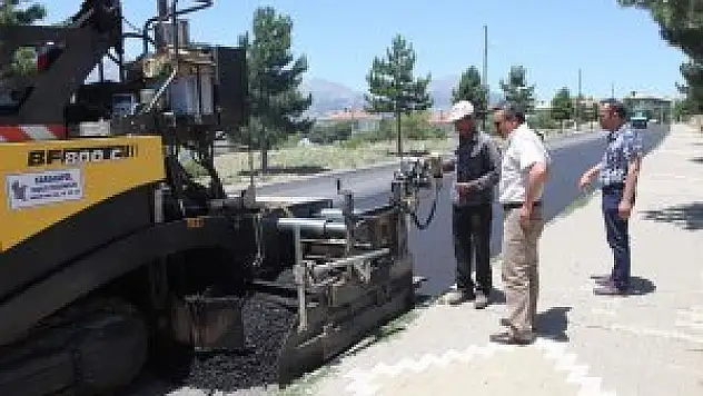 Seydişehir'de hedef 600 bin metrekare asfalt yol
