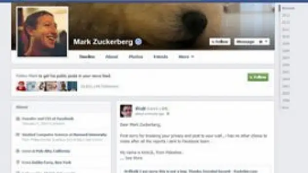 Facebook'un kurucusu hacklendi!