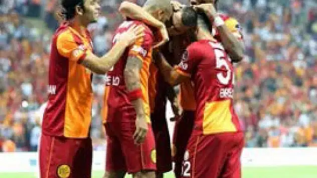 Galatasaray kaldığı yerden devam ediyor: 2-1