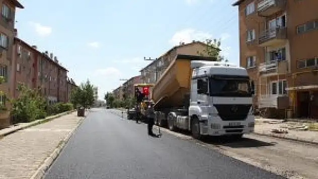 Seydişehir'de asfalt çalışmaları devam ediyor