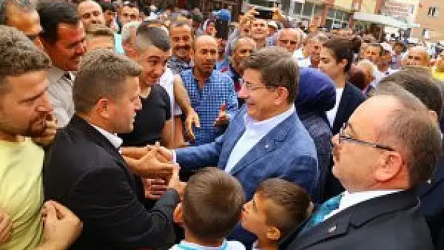 Davutoğlu Hadim ve Taşkent'i ziyaret etti