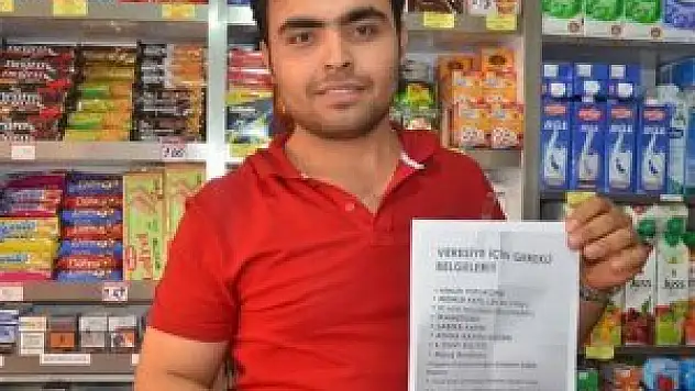 Veresiyeden bıkan esnaftan ilginç yazı