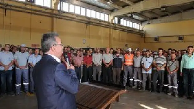 Karatay'da bayramlaşma heyecanı