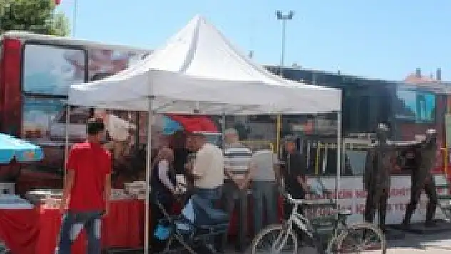 Çanakkale Savaşı otobüsü Beyşehir'e uğradı