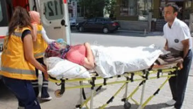 Akrebin soktuğu kadın hastanelik oldu