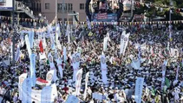 'Mısır İçin Direniş İnsanlık İçin Diriliş' Mitingi