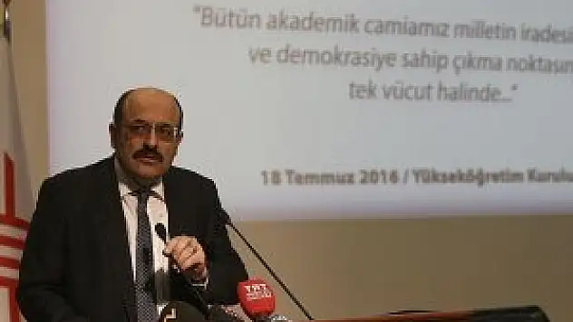Saraç: Üniversitelerde FETÖ üyesi tek bir akademisyen kalmayacak