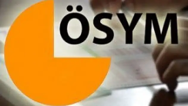 ÖSYM sınav takvimi açıklandı