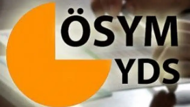 YDS pazar günü yapılacak