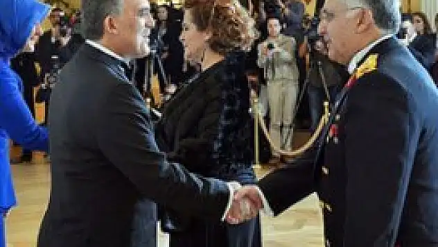 ilk kez Çankaya Köşkü'nde