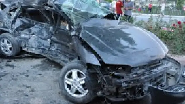 Konya'da feci kaza 1 ölü 4 yaralı