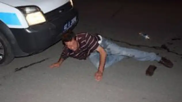 Alkollü hastaları polis yutmadı!