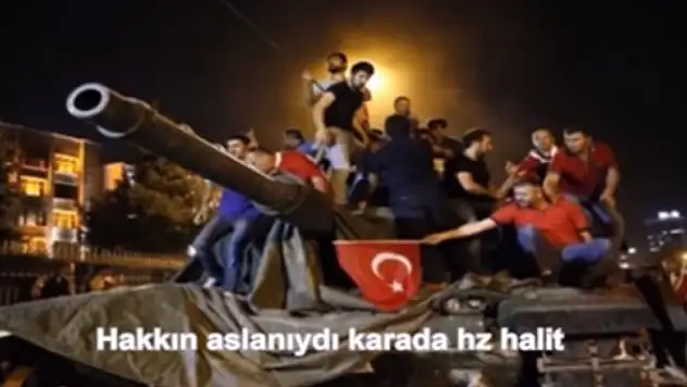 15 Temmuz kahramanları için Arap kardeşlerimizden ezgi