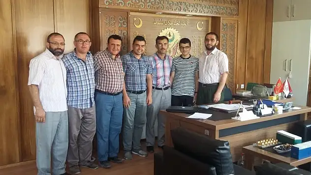 Bozkır'ın genç hafızı ödüllendirildi