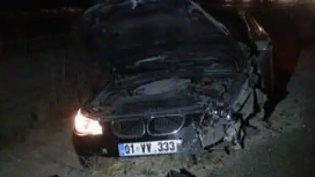 Konya'da iki otomobil çarpıştı 10 yaralı